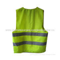 Lightweight Safety Vest, Made of 100% Polyester Material, Different Sizes, Patterns Available